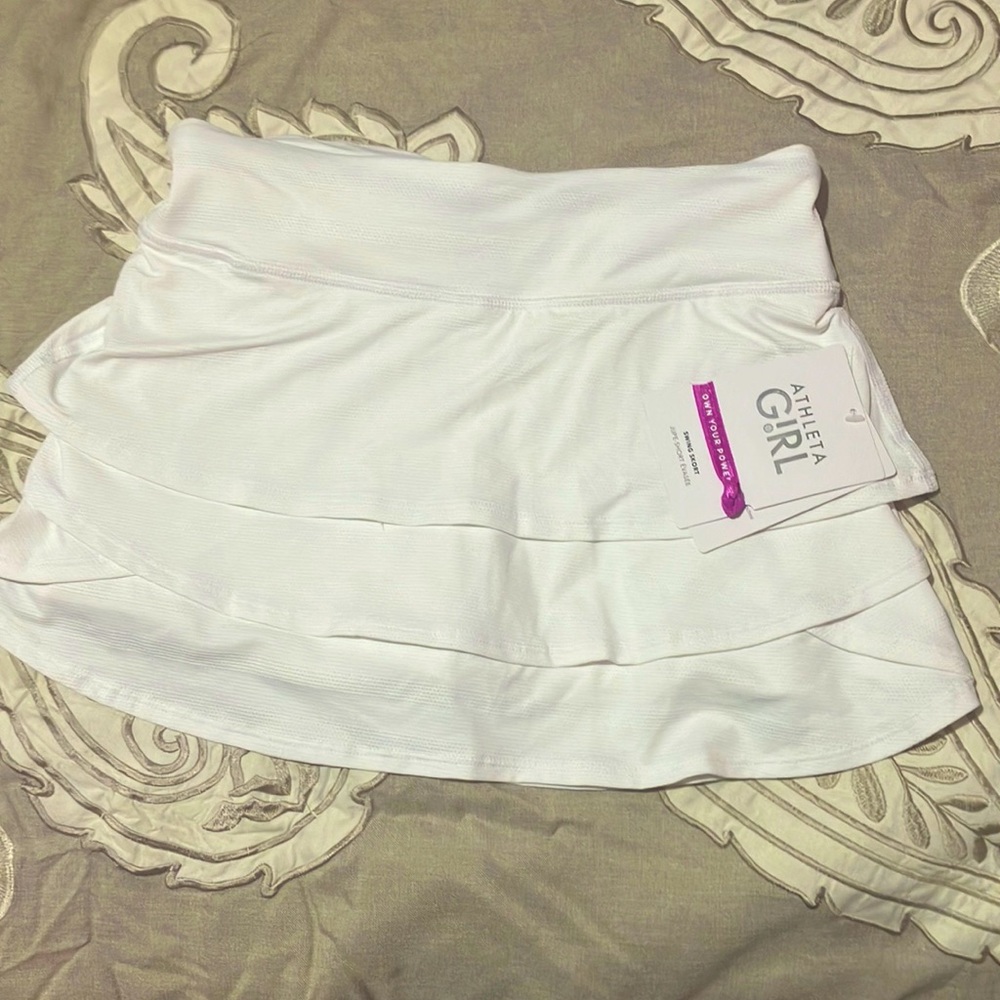Athleta girl white swing skort